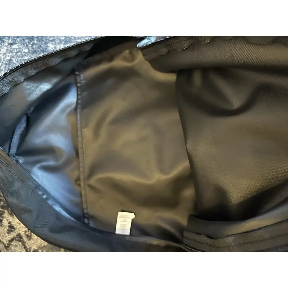 Lululemon Backpack Mens/ Unisex Black Front Pocket Work School Sport City Bag